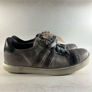 NEW Bed Stu Lighthouse Men’s Leather Shoes Lace Up Sneakers Gray Size 8.5 M